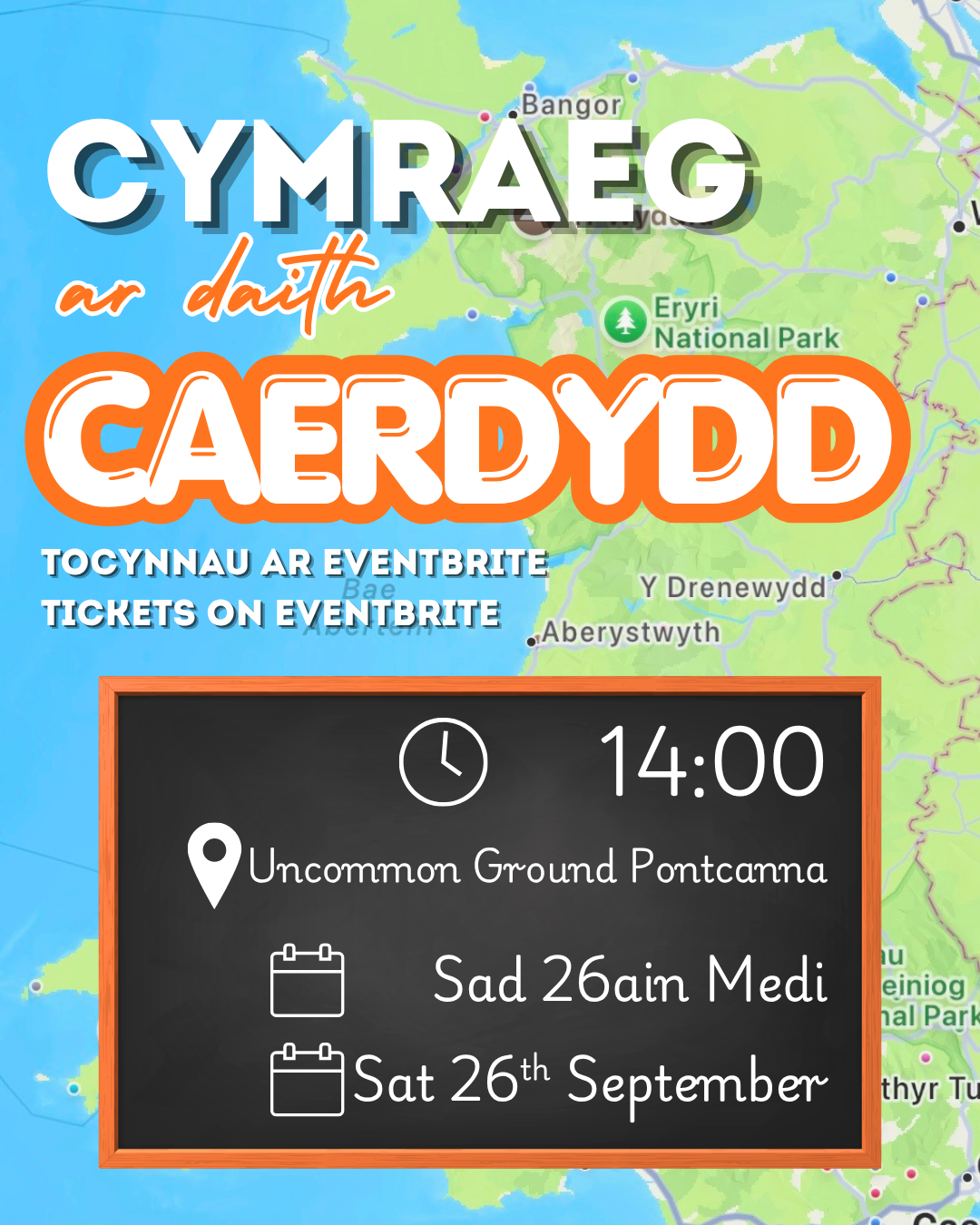 Sesiwn Sgwrsio Cymraeg ar Daith